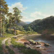 Схема вышивки «летний день»