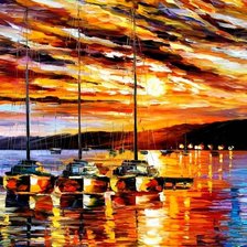 Схема вышивки «на пристани»