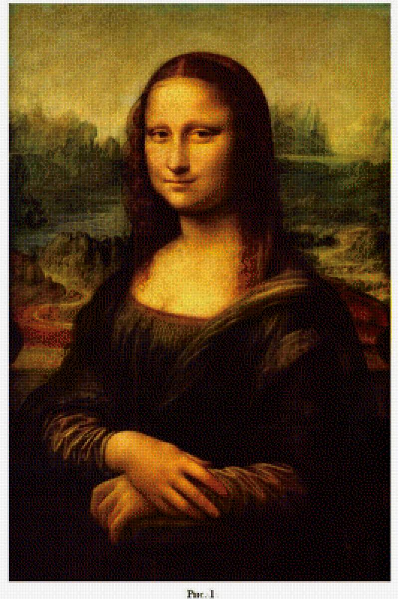 Мона Лиза - шедевры мирового искуства - предпросмотр