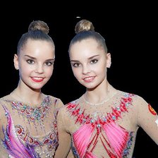 Схема вышивки «Дина и Арина»