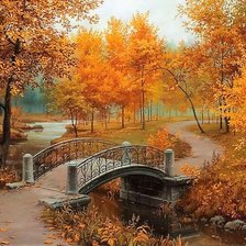 Схема вышивки «осень золотая(для  анна945)»