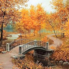 Схема вышивки «осень золотая(для  анна945)»