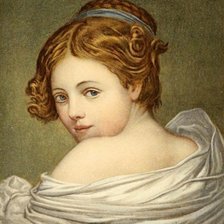 Схема вышивки «девушка»