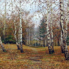 Схема вышивки «осень»