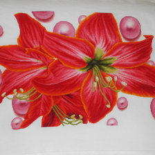 Схема вышивки «Амариллисы»