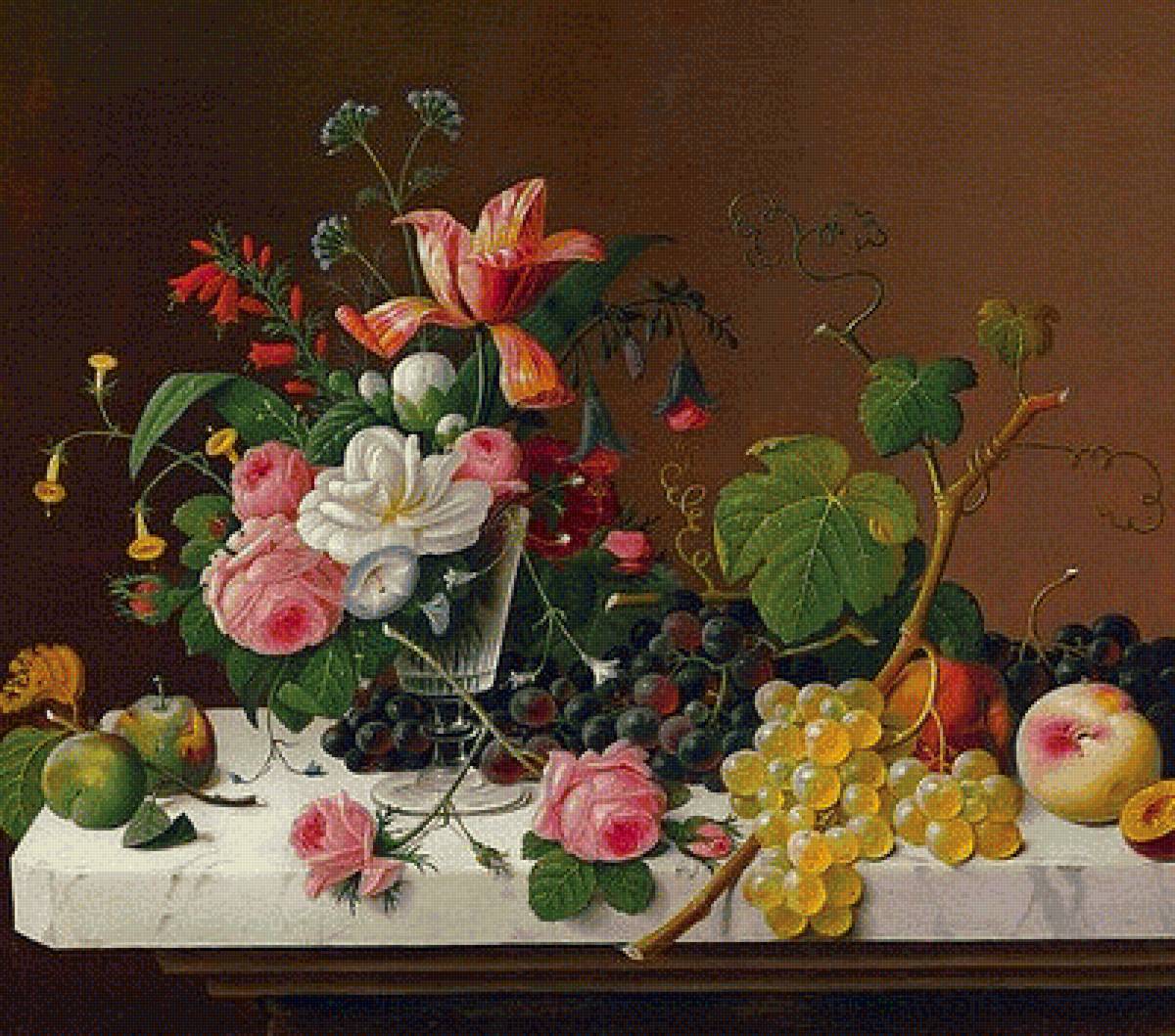 ovocie,kvety,zátišie - предпросмотр