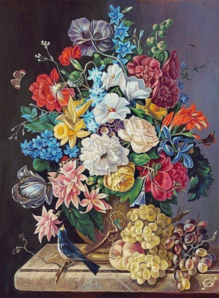 №1333179 - букеты, цветы, натюрморт - предпросмотр