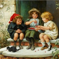 Схема вышивки «посиделки»