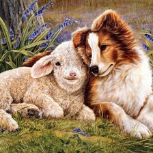 Схема вышивки «друзья»