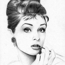 Схема вышивки «Моя прекрасная леди!»