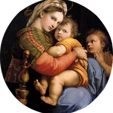 Схема вышивки «Рафаэль Санти»