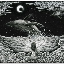 Схема вышивки «Монохром»