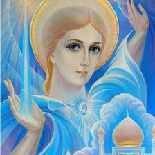 ангел голубого света