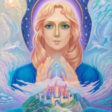 Схема вышивки «ангел хранитель2 суворов»