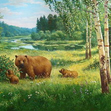 Схема вышивки «семейство»