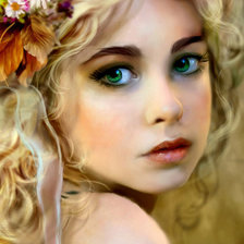 Схема вышивки «фея»