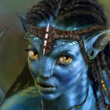 Схема вышивки «аватар»