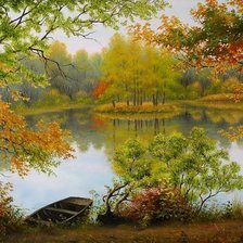 Схема вышивки «осень»