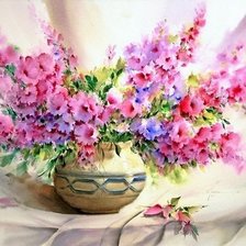 Схема вышивки «цветы»