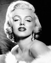 Схема вышивки «актриса Мерлин Монро знаменитости»