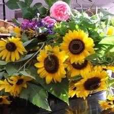 Схема вышивки «букет»