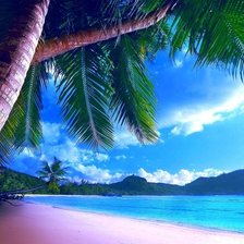 Схема вышивки «берег океана»