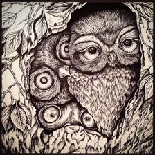 Схема вышивки «В тесноте да не в обиде!»