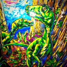 Схема вышивки «Кенгуру»