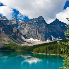 Схема вышивки «Пейзаж»