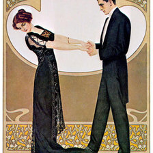 Схема вышивки «Признание»