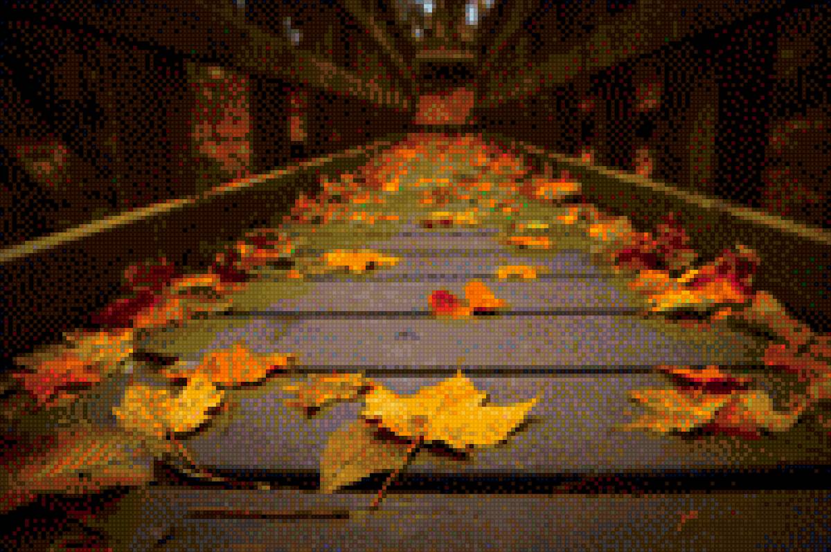 Осенью - осень, листья - предпросмотр