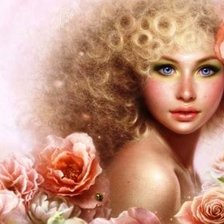 Схема вышивки «нимфа2»