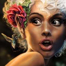 Схема вышивки «нимфа4»