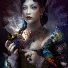 Схема вышивки «ночь»