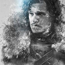 Схема вышивки «игра престолов Джон»