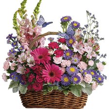 Схема вышивки «Букет цветов»