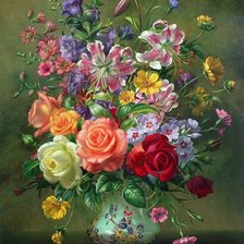 Схема вышивки «Quynh»