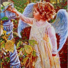 моя внучка - ангелочек