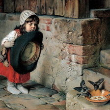 Схема вышивки «Ловец птиц»