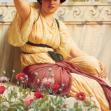 Схема вышивки «девушка»