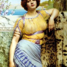 Схема вышивки «девушка»