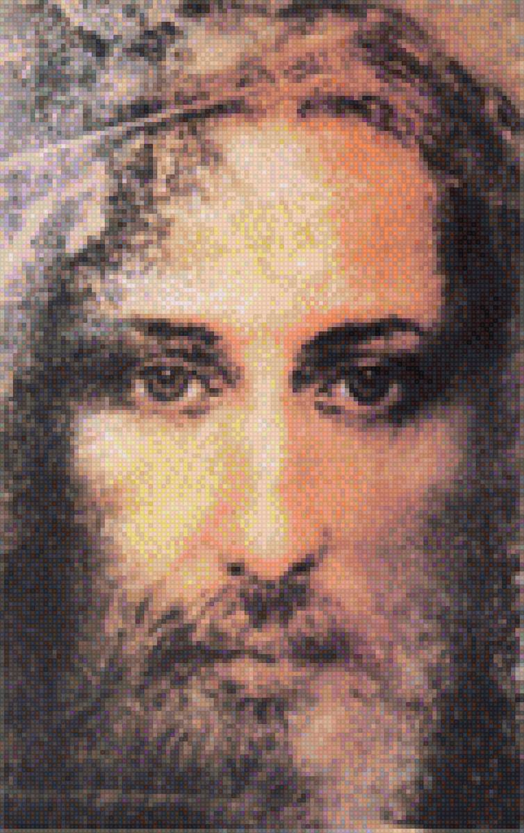 туринская плащаница - иконы, религия, лик христа - предпросмотр