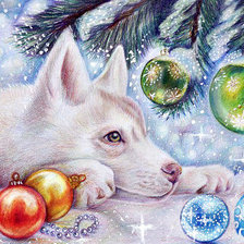 Схема вышивки «В ожидании чуда»