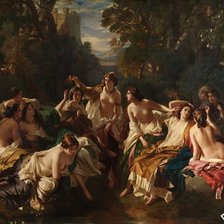 Схема вышивки «Женщины»