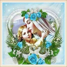 Схема вышивки «икона»