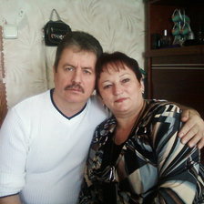 Схема вышивки «тетя и дядя»