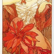 Альфонс Муха. Топаз.