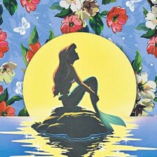 Схема вышивки «русалочка»