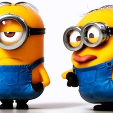 Схема вышивки «миньёны»