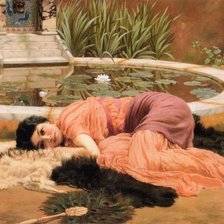 Схема вышивки «девушка»